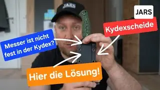Messer wackelt in der Kydex? So mache ich es schnell fest.