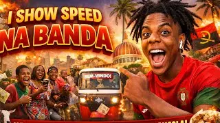 IShowSpeed in Angola 🇦🇴 | The Craziest Streamer Energy the Internet Has Ever Seen