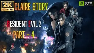 Resident Evil 2 Remake (Claire Story) Gameplay Walkthrough Part 4 [2K 60FPS PC] - No Commentary