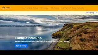 WORK SAMPLE | WEBSITE TEMPLATE | MAHIR YADAV