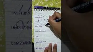 Practicing the Basic Strokes of Modern Calligraphy Part 1 #moderncalligraphy #handlettering