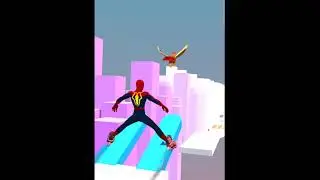 Spider Skates Run - ( Android & ios ) part 5 / mobile games