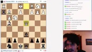 Best Blitz game 11 Dec. stream vs. GM Vovk