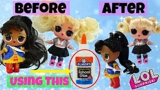 LOL Surprise Hairgoals Makeover Series 5 How to Fix Messy Hairgoals Real Hair Easy LOL Surprise DIY