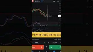 How to trade on mobile phone | Mobile trading strategy 📊#mobiletrading #shorts