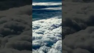 Up above the clouds! #travel #flight #clouds #peaceful #calm