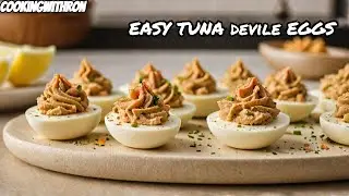 Tuna Deviled Eggs Recipe | Easy Protein-Packed Snack in Minutes!
