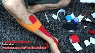 Shin Splints Kinesio Taping Posterior Compartment Syndrome | Northern Soul channel