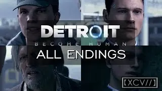 Detroit: Become Human ¦ «Гнездо» ВСЕ КОНЦОВКИ (ПК, PS4) 60 кадров в секунду |【XCV//】