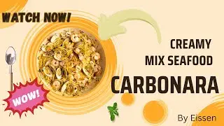 MIXED SEAFOOD CARBONARA| Food Journey + Daily life +Travel Experience + Pinay Living in Canada