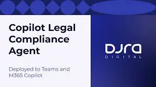 Legal Compliance AI Agent - Deployed to Teams and M365 Copilot