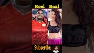 Bigil movie reel vs real life // #shorts #viral #bigil #actor #actress #reelvsreal #thalapathy //