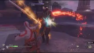 God of War Ragnar&ouml;k (Valhalla) ; OG Kratos (Blades of Chaos) Demolishes TYR