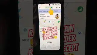Rapido captain Food order Request | Rapido food booking request #shorts