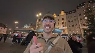 Exploring Prague at Night during the Christmas Markets