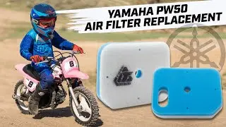 How To Change the Air Filter on a Yamaha PW50
