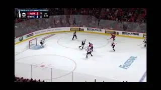 Juraj Slafkovsky and his first NHL playoff goal vs. Washington Capitals, season 2024/2025