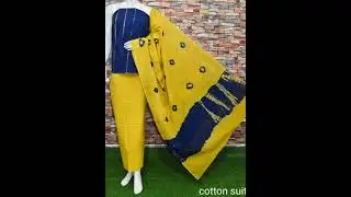 Hand Block Printed  Suit Material with Dupatta | Best Price Export Quality Products from Jaipur