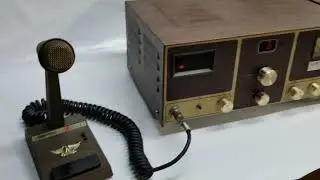 Browning Mark IV A  vintage cb radio power up
