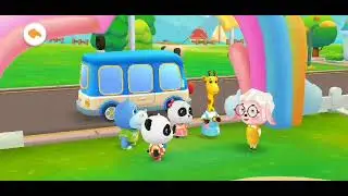 Episode 3 panda going to school | panda School ja rha hai