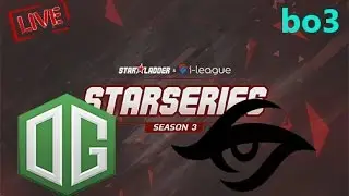 OG vs Secret Game 1 Live [bo3] - SL i-League StarSeries Season 3 Main Event