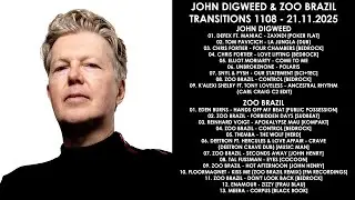 JOHN DIGWEED (UK) & ZOO BRAZIL (Sweden) @ Transitions 1108 21.11.2025