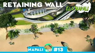 ISLA NAPALI - Retaining Wall - Planet Coaster - Rudi Rennkamel