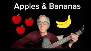 Apples & Bananas #fun #singalong #preschoolsongs #vowels #kazoo