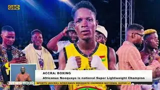 AFRICANUS NEEQUAYE IS THE NATIONAL SUPER LIGHTWEIGHT CHAMPION