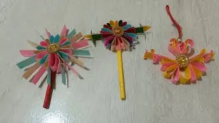 Diy paper craft easy wall hanging decoration #homedecor #craft #dailyvideos 
