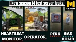 CallofdutyMOBILE  S14'''TEST SERVER'''and leaks GAMEPLAY..