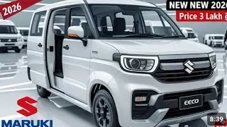 2026 Maruti Suzuki Eeco 7 Seater White Van Review रिव्यू | Best Price Mileage Features India 2026