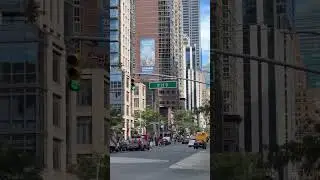Chelsea Manhattan 23rd Street Sales Force in the distance 🏙️☝️#shorts #nyc #manhattan #outsidetours