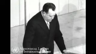 Statement by UN Secretary-General Trygve Lie - 1946