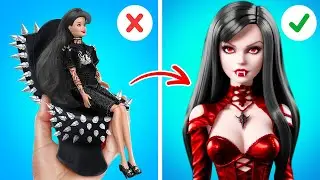 COOL vs LAME Wednesday Doll Crafts! 🖤💖  *Cheap VS Expensive Doll Gadgets*
