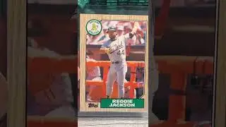 Reggie Jackson 1987 Topps Traded #52T