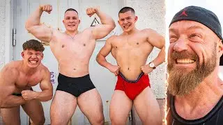 Jetzt wird’s ERNST❗️Bodybuilding Wettkampf für die Gummibären Bande