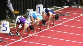 日本ジュニア室内陸上2016 オープン男子60m 多田 修平！山縣 亮太!!!