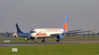 JET2 Holidays G-LSAE Boeing 757-27B Flight LS809 Manchester MAN To Malaga AGP 05/10/2024.