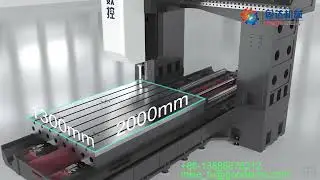 CNC high speed gantry machining center-portal machining center-doulbe columns machining center