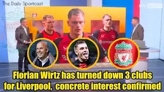 FLORENT WIRTZ REJECTS 3 MASSIVE CLUBS FOR LIVERPOOL! - REDS IN SHOCK MOVE FOR &euro;85M SUPERSTAR!