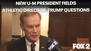 New Michigan President Syverud Q-and-A fields athletic director, Trump