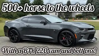 500+ rwhp Street Beast with a cam kit & Bolt ons Btr 220 e85 6.2 LT1 C7 corvette 6th gen Camaro man!