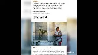 Houston We Have A Problem: The Historic Fifth Ward Community Is Plagued By Cancer Clusters