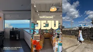 Jeju, South Korea l airbnb tour, lazy pump house & mom and pop shop eats