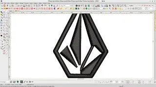 Best Volcom stone Embroidery logo.