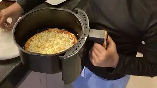 I made pizza, and it was edible this time