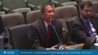 Performance, Compensation & Talent Management Committee | June 19, 2018