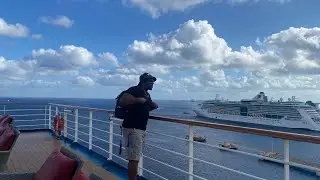 CARNIVAL BREEZE first time March 2023! Stateroom 2448 deluxe ocean view and a tour around the ship!!
