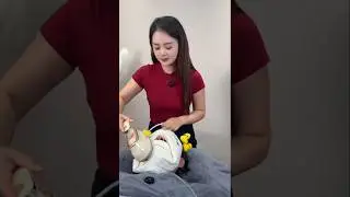 Shave & Face Massage ASMR 😱|| #asmr #asmrvideo #asmrsounds #massage #shorts #shortvideo #ytshorts ||
